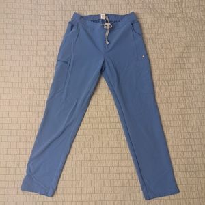 Figs Yola ceil blue small pant scrub